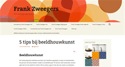 Desktop Screenshot of frankzweegersart.com